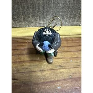 Warner Bros Harry Potter Hanging Ornament Rubeus Hagrid Dragon Egg